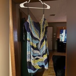 Aidan Mattox Black Sleeveless Dress